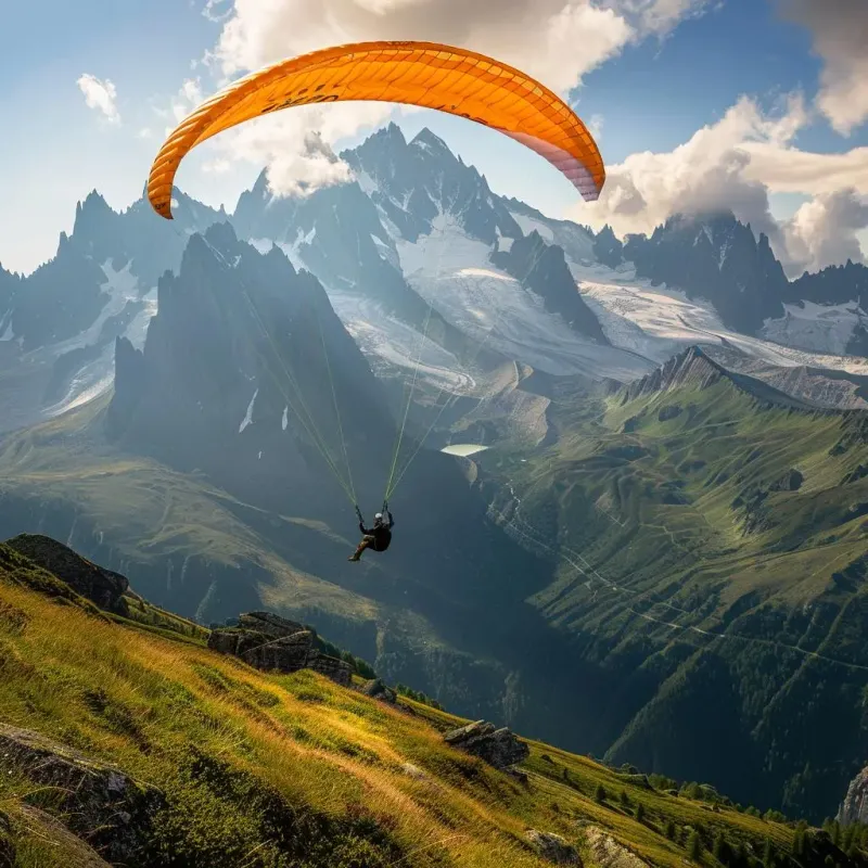Parapente pour votre EVG à Alpes | Enterrement de vie de garçon